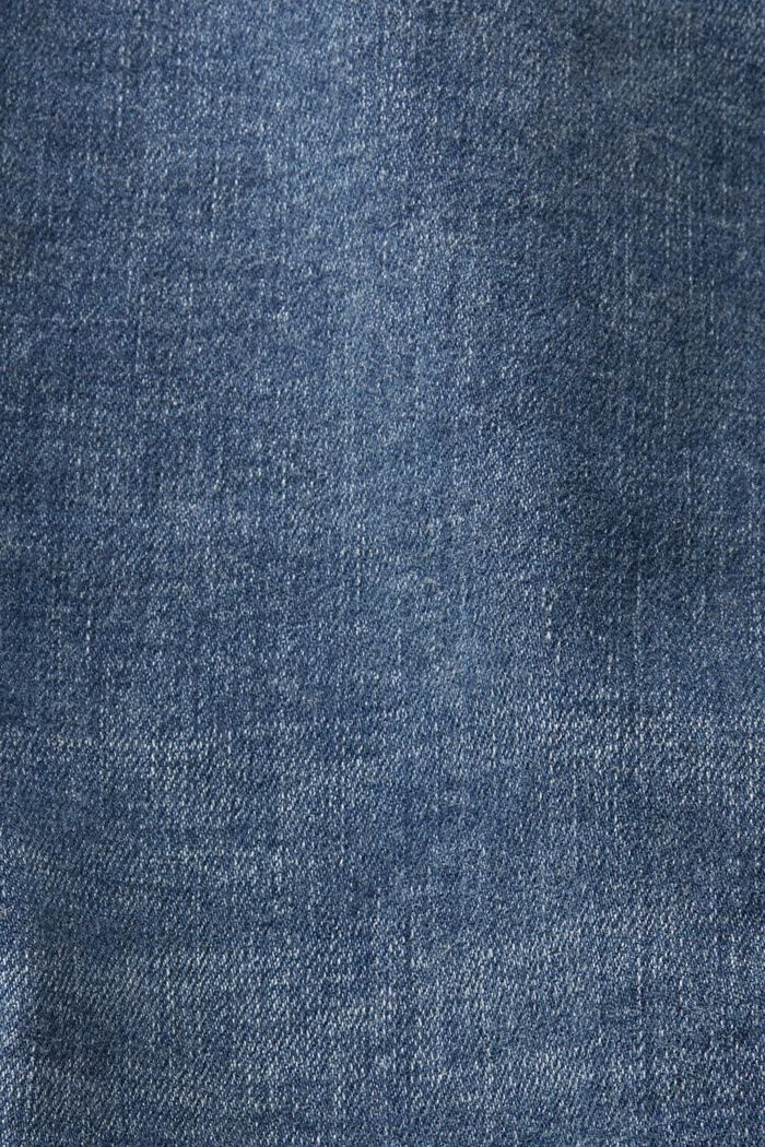 Jeans med børstet effekt, BLUE MEDIUM WASHED, detail image number 5
