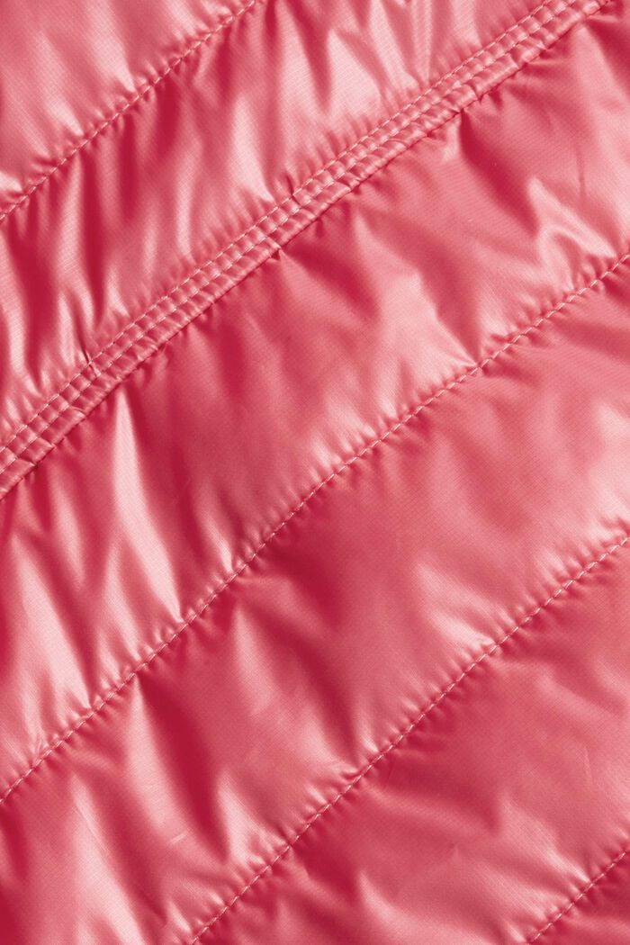 Woven Outdoor-Vest, PINK FUCHSIA, detail image number 4