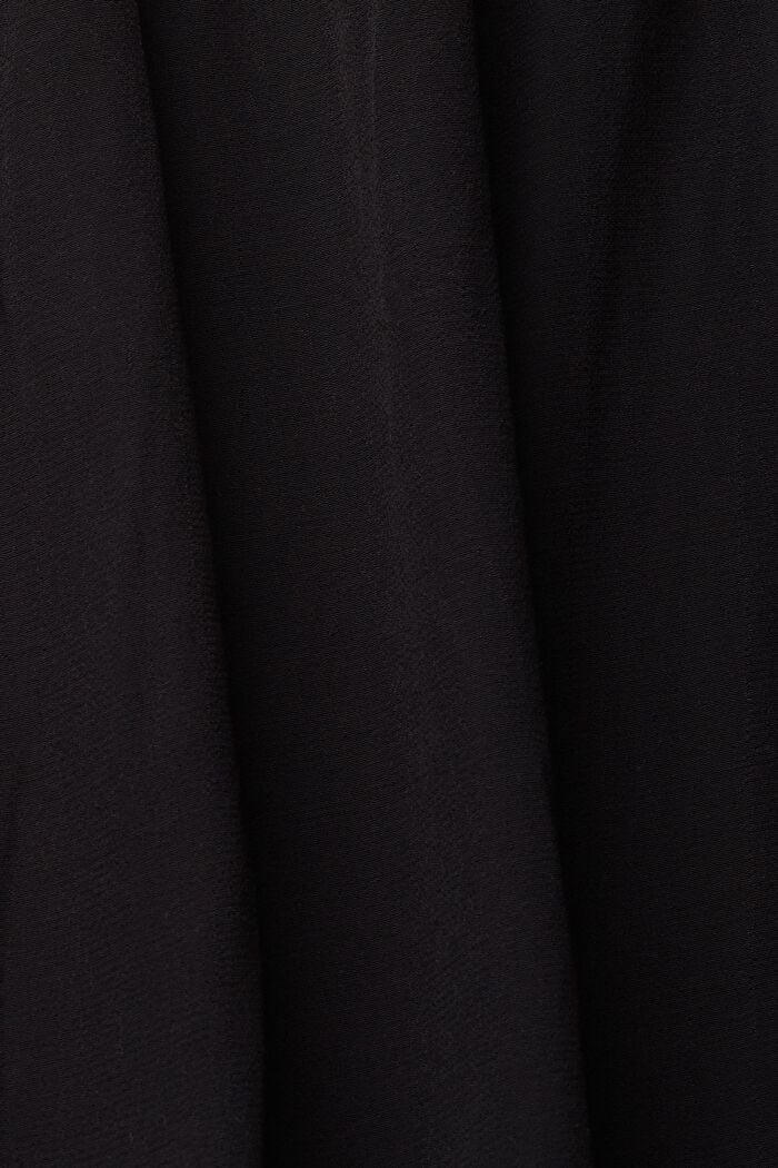 Kort kjole med knapstolpe, BLACK, detail image number 4