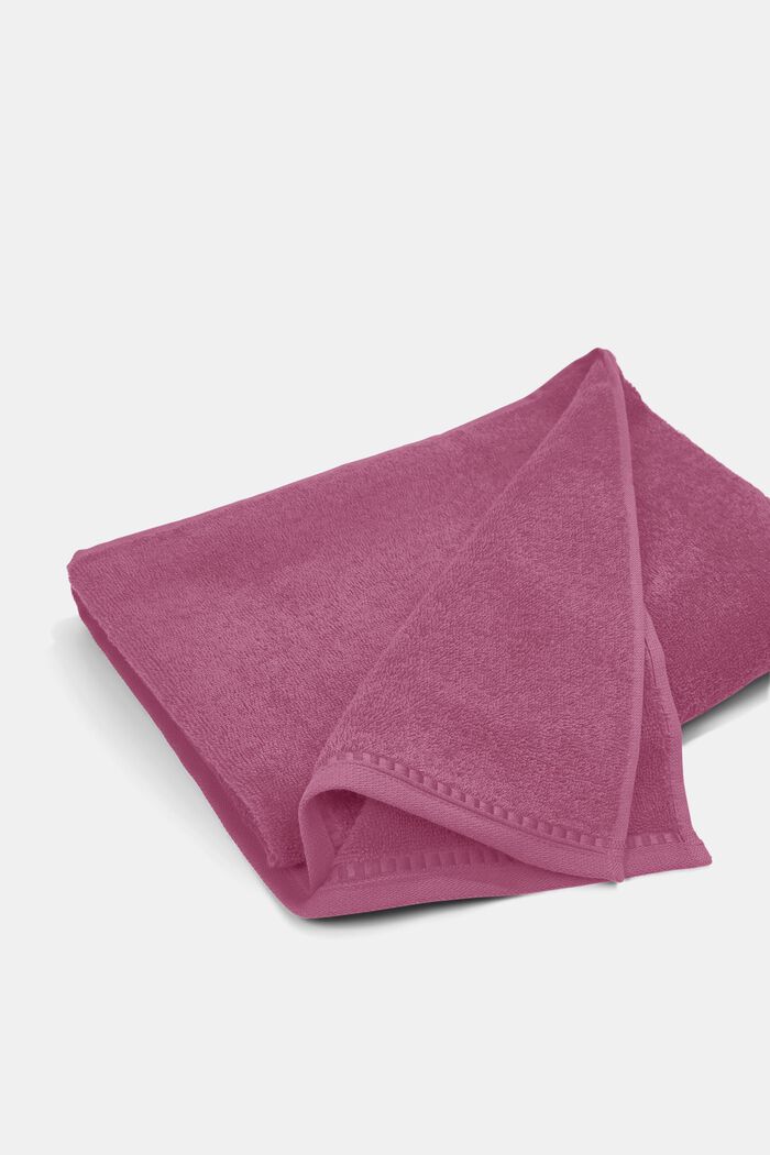 Med TENCEL™: Håndklædesæt af frotté med 3 stk., BLACKBERRY, detail image number 4