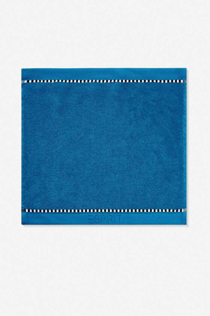 Med TENCEL™: Håndklædeserie af frotté, OCEAN BLUE, detail image number 5