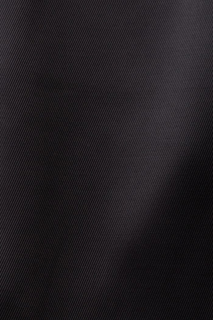 Maxi-nederdel i satin med bælte, BLACK, detail image number 6
