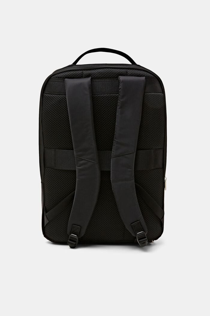 Duffel-rygsæk med lynlås, BLACK, detail image number 3