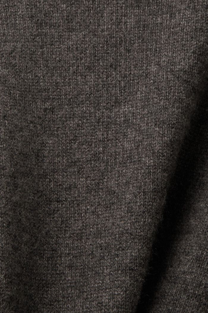 Sweater i kashmir, ANTHRACITE, detail image number 6