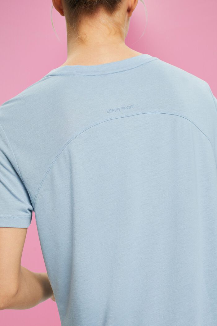 Active-T-shirt, LENZING™ ECOVERO™, PASTEL BLUE, detail image number 2
