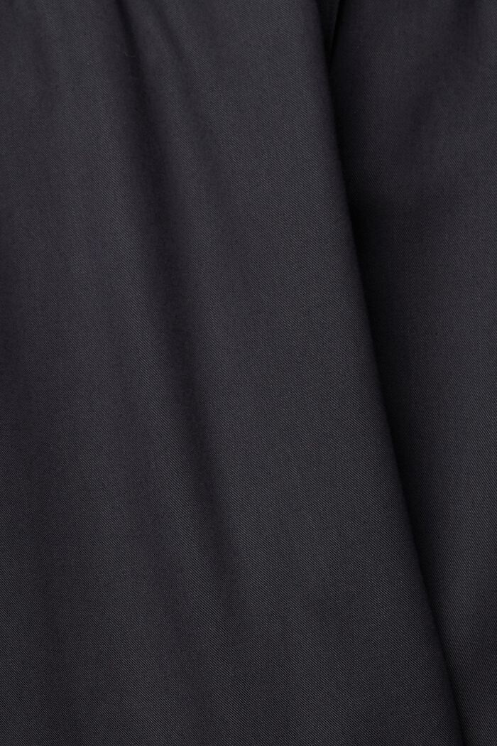 Kjole med løbegang og snor, TENCEL™, BLACK, detail image number 1
