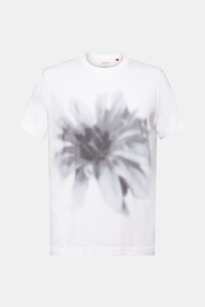 T-shirt i pimabomuld med print