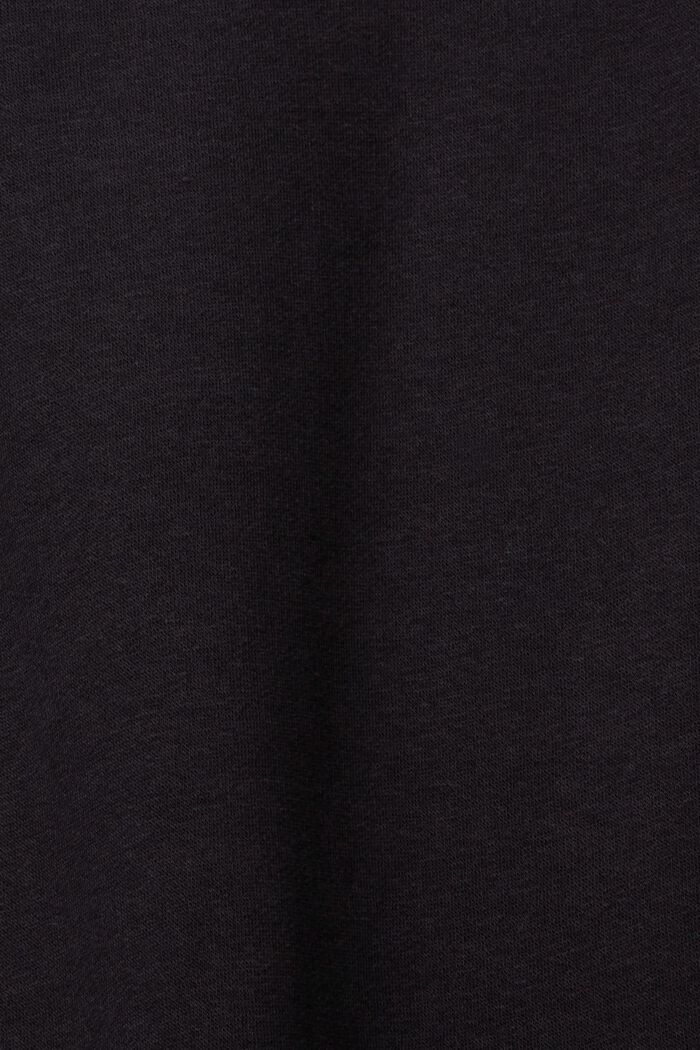 Genanvendte materialer: sweatbukser med indvendig snor, BLACK, detail image number 1