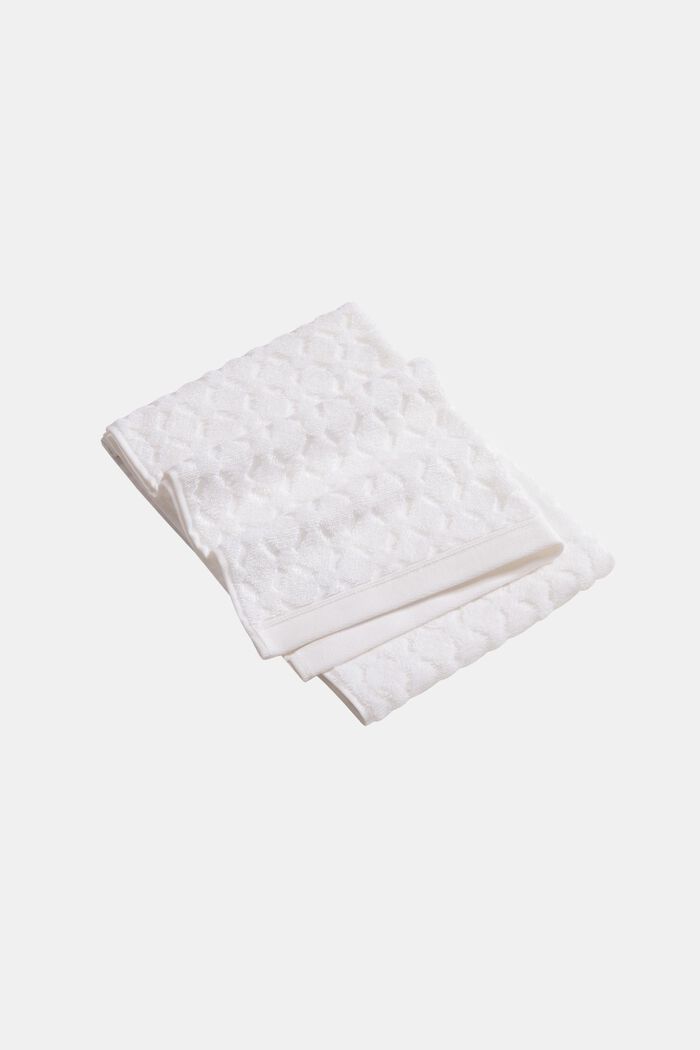 Håndklæde af 100% økologisk bomuld, WHITE, detail image number 0