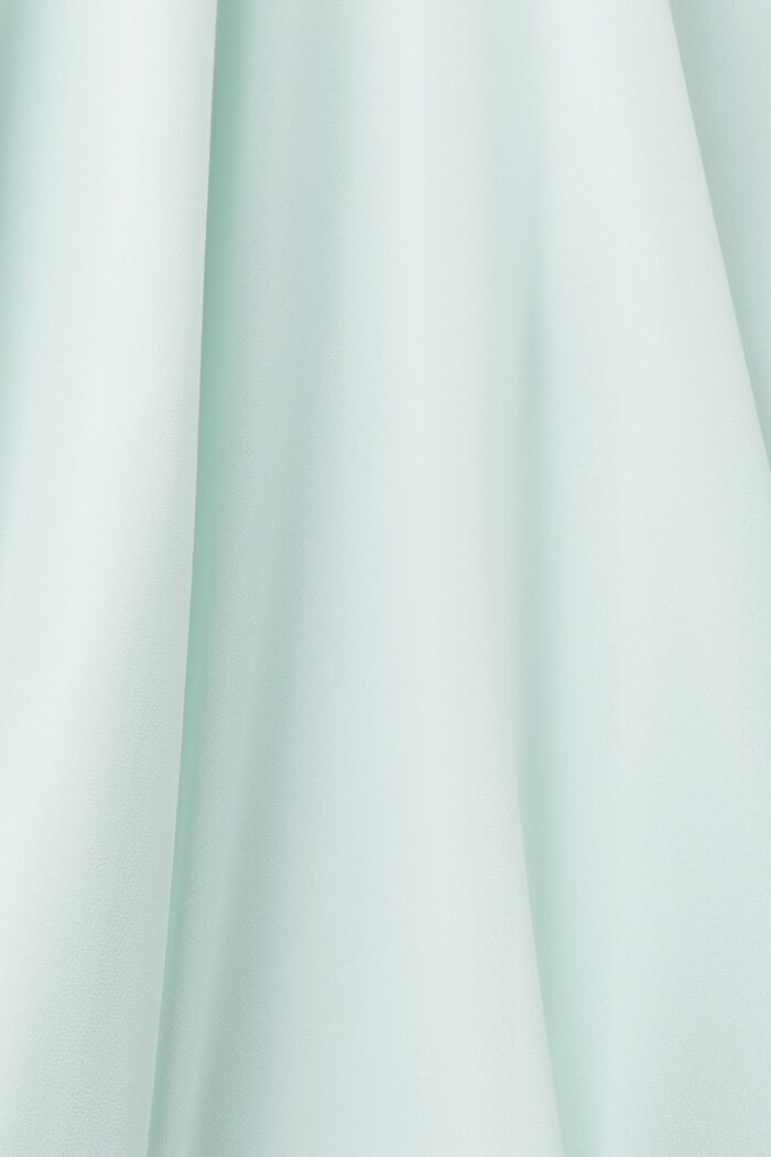 Knælang chiffon-nederdel, LIGHT AQUA GREEN, detail image number 6