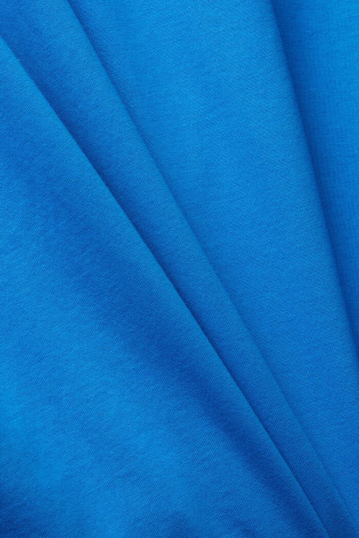 Jersey-T-shirt med print, BRIGHT BLUE, detail image number 5