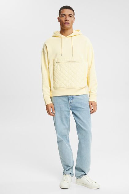 XL-sweatshirt med lynlåslomme