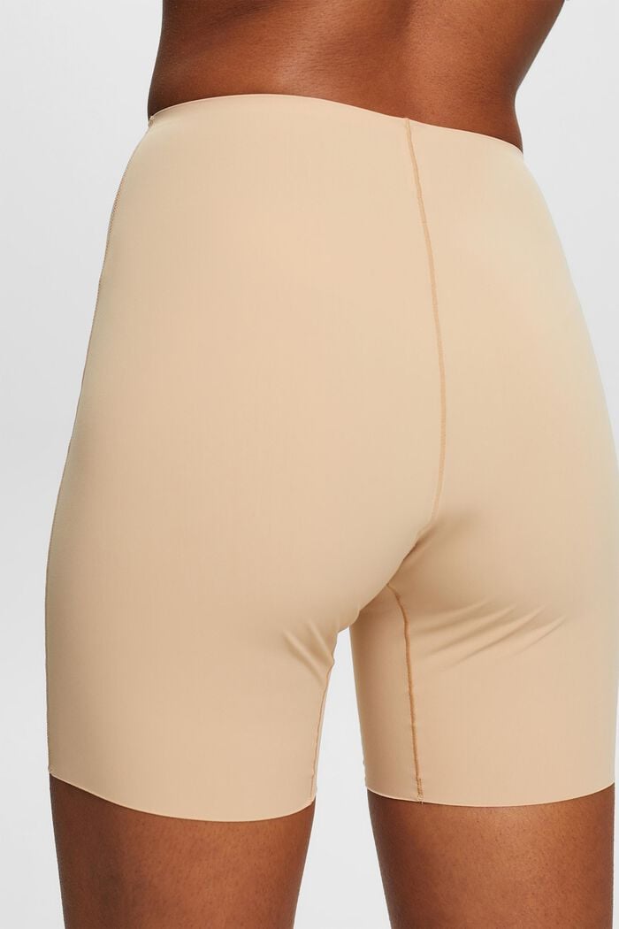 Genanvendt: shorts med blid shaping-effekt, DUSTY NUDE, detail image number 3