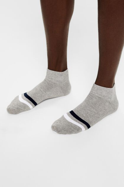Pakke med 2 par stribede sokker