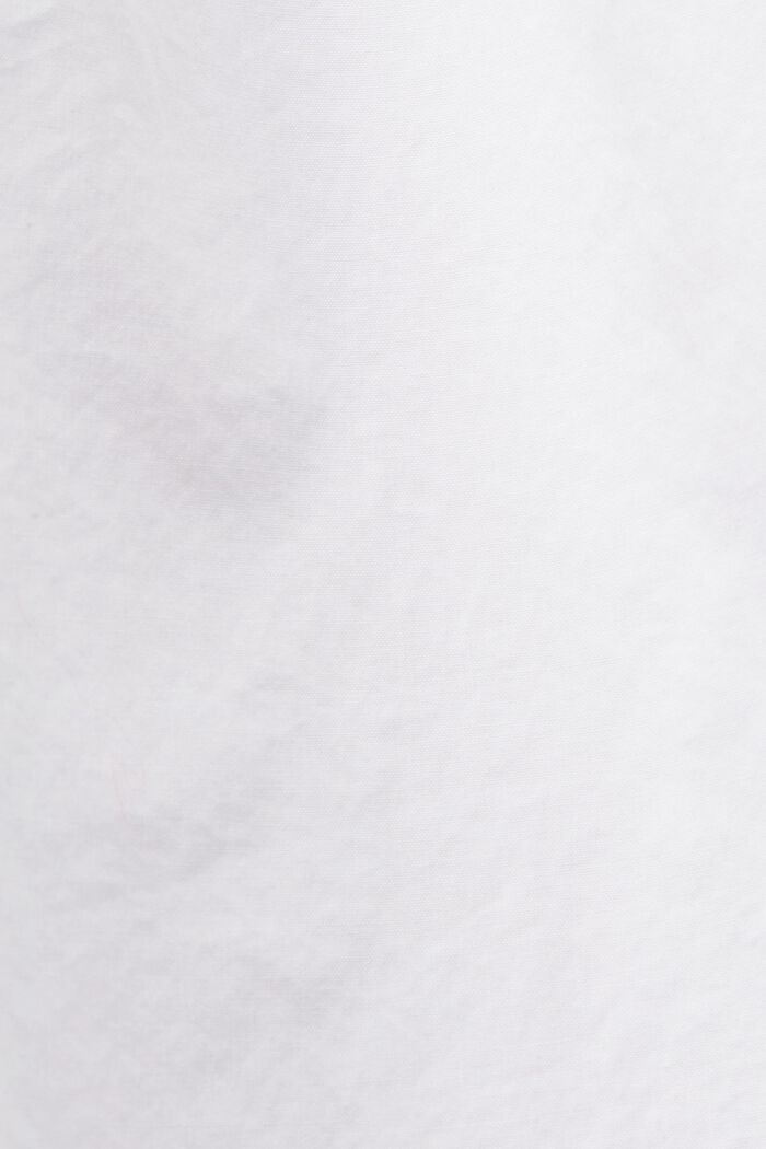 Vævet mininederdel, 100 % bomuld, WHITE, detail image number 6