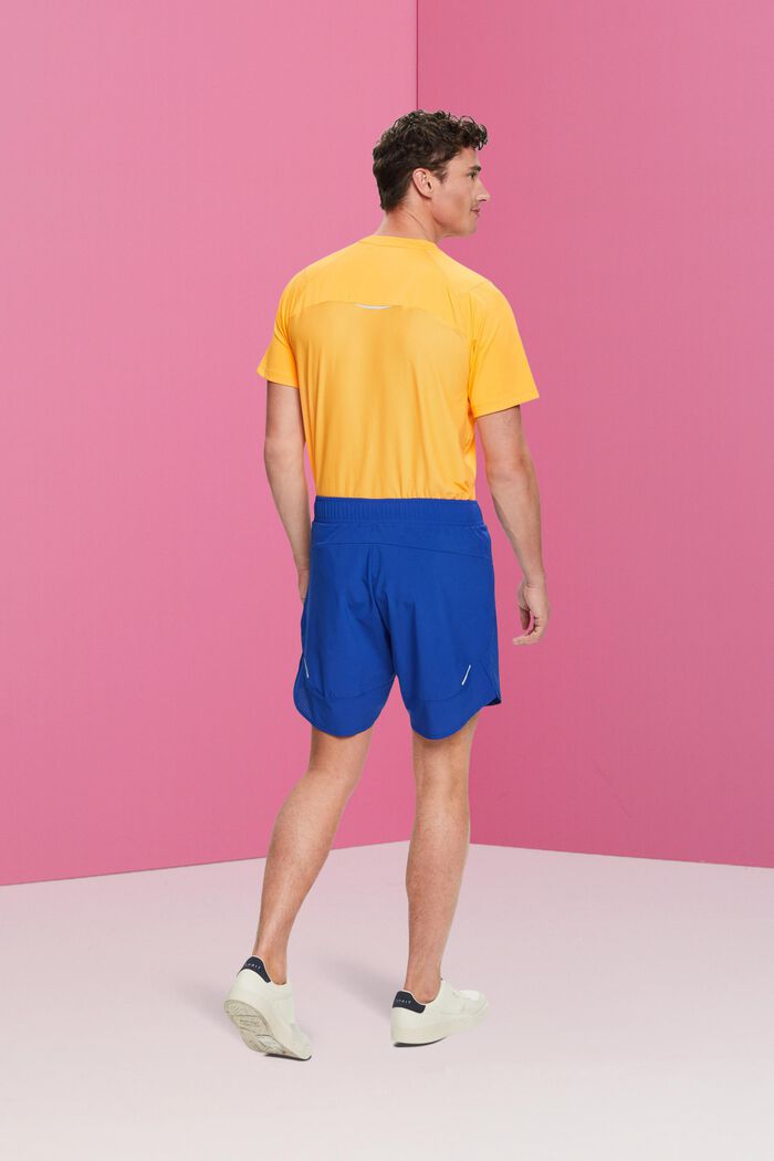 Active-shorts med lynlåslommer, BRIGHT BLUE, detail image number 3
