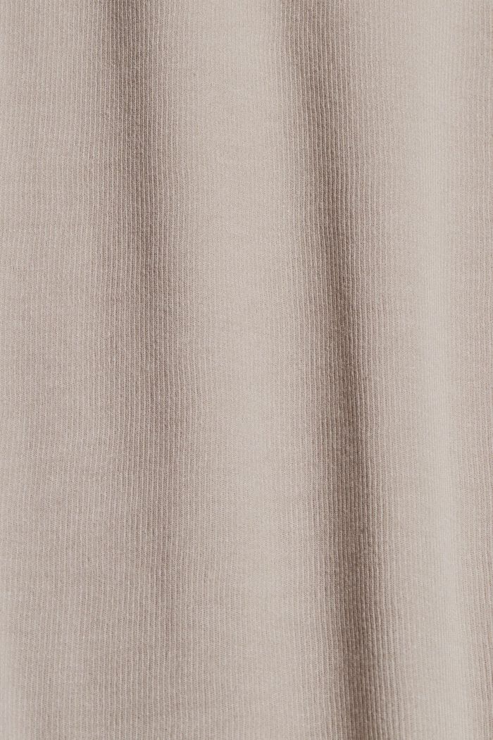 TENCEL™-blanding: stumpede pyjamasbukser, LIGHT TAUPE, detail image number 4