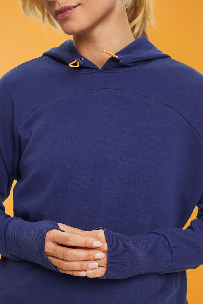 Sweatshirt med hætte, NEW NAVY, detail image number 2
