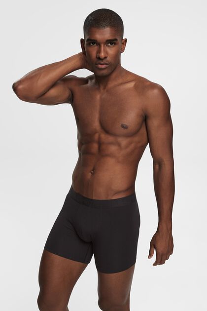 Multipakke med lange shorts i bomuldsstretch til mænd