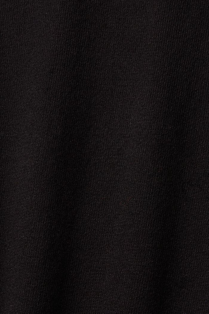 Pullover med rullekrave, BLACK, detail image number 1