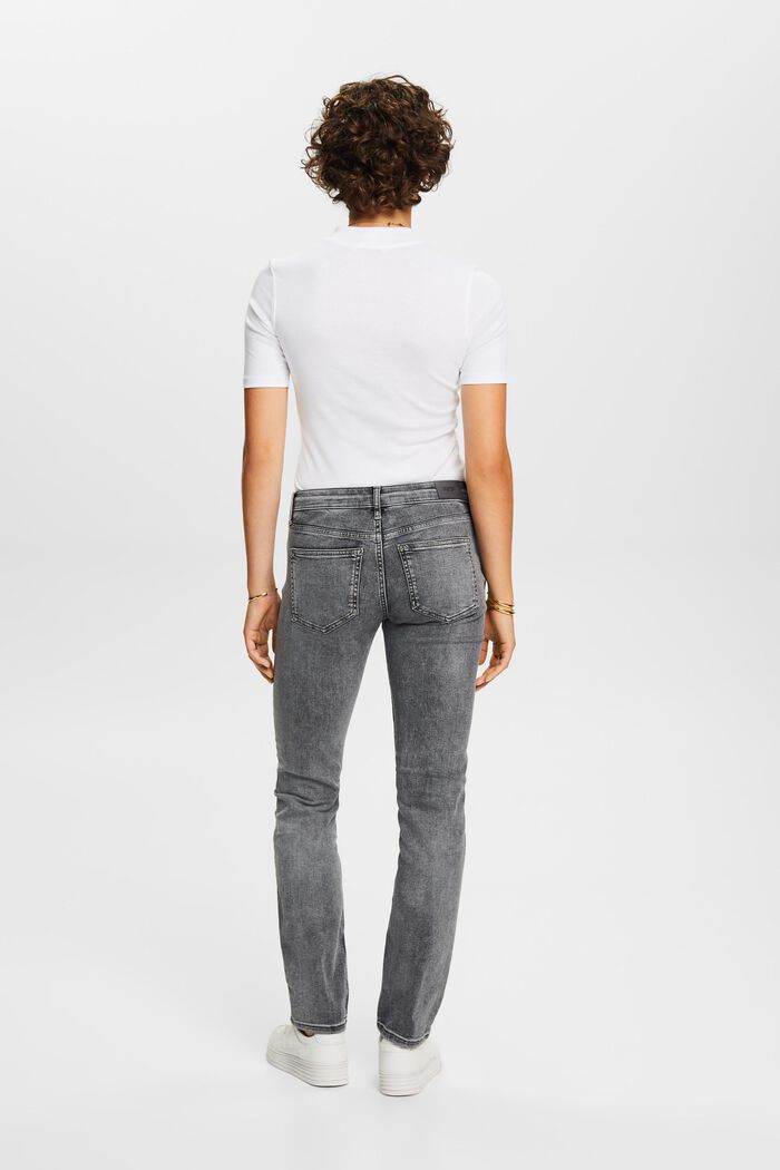 Jeans med vide ben, GREY MEDIUM WASHED, detail image number 3