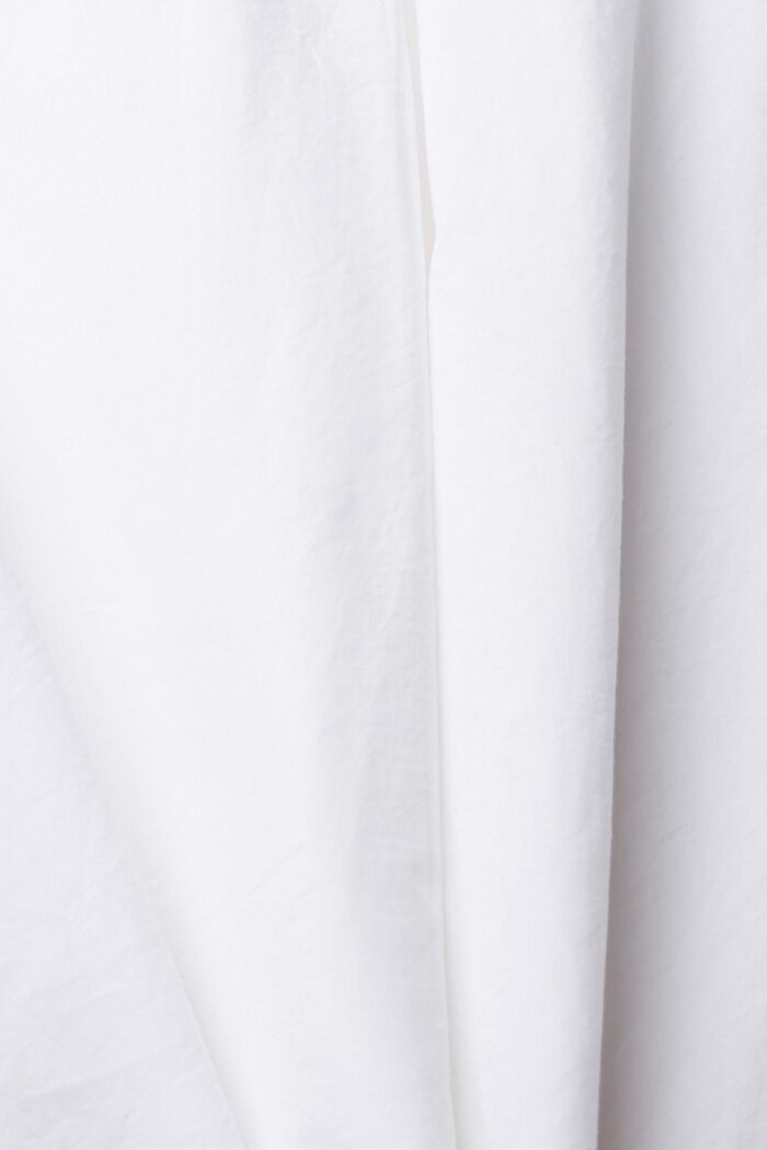T-shirt i skjortebluselook, WHITE, detail image number 4
