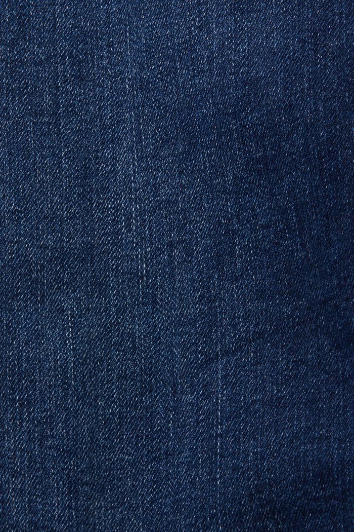 Bootcut-jeans med mellemhøj talje, BLUE DARK WASHED, detail image number 5