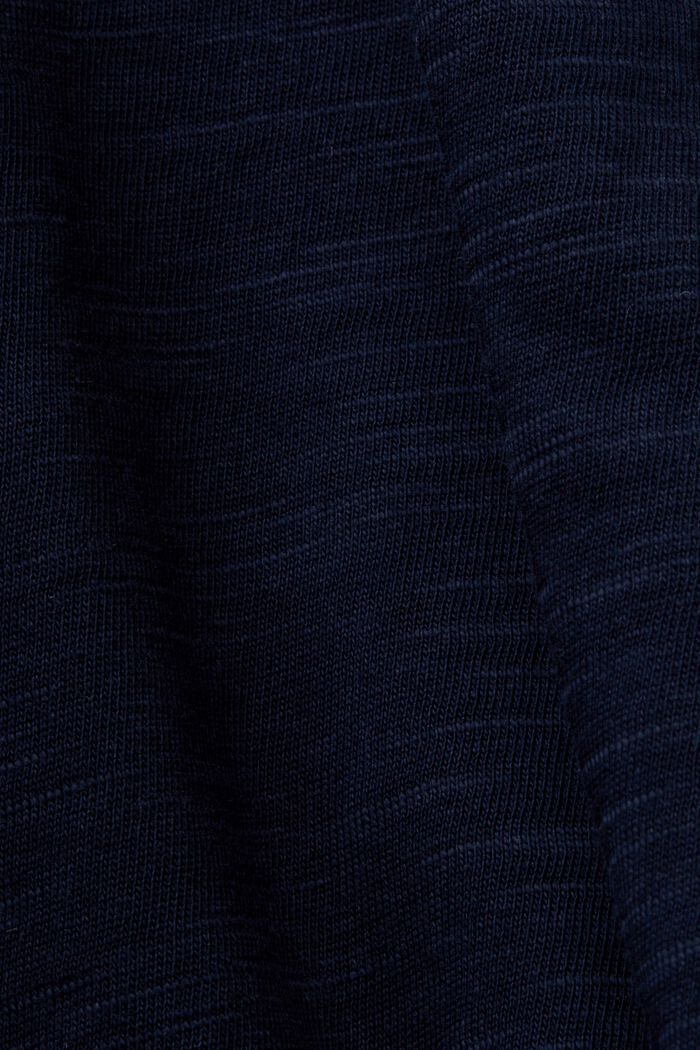 CURVY jersey-T-shirt, 100 % bomuld, NAVY, detail image number 1
