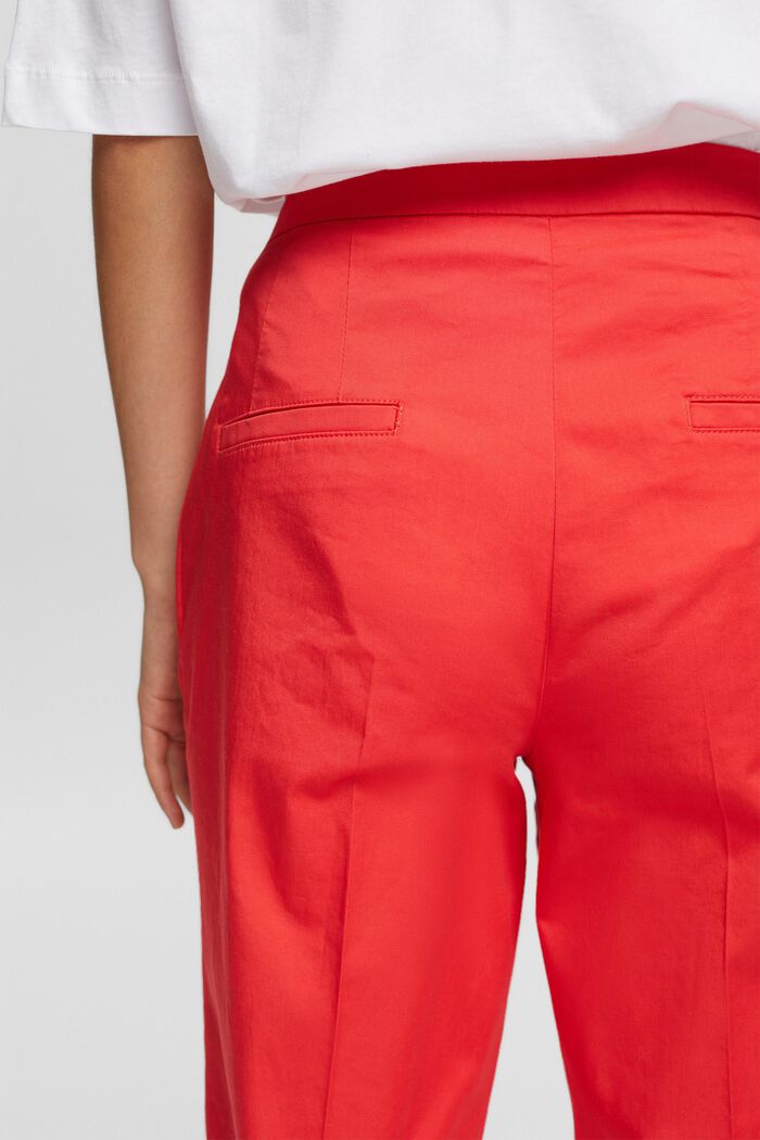 Chino i bomuld, RED, detail image number 2