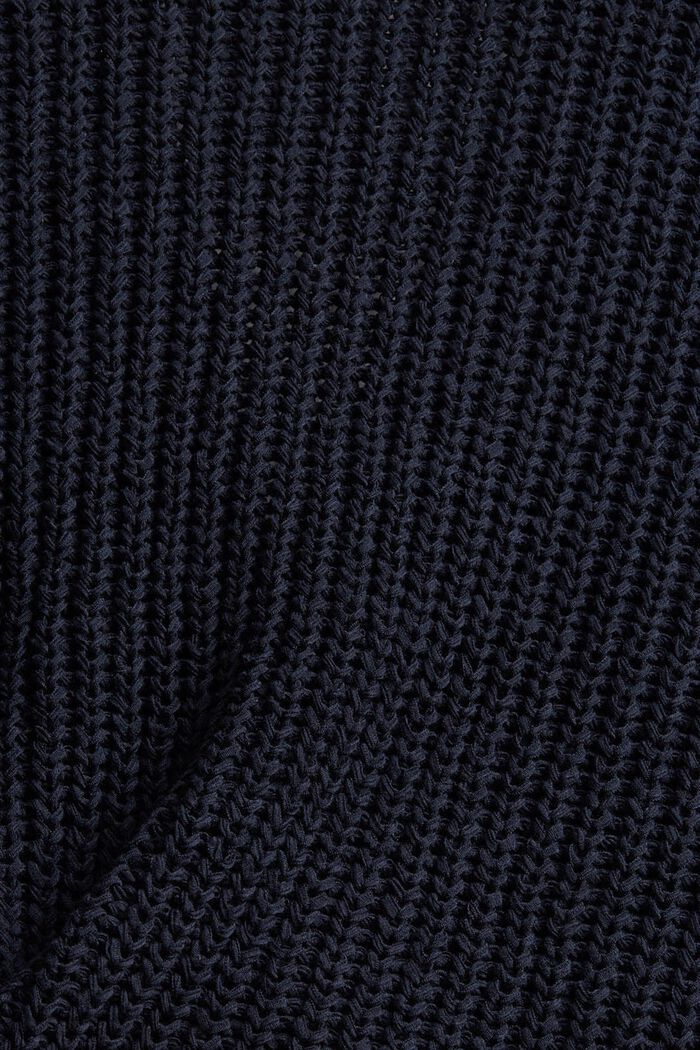 Pullover i bomuldsmiks, NAVY, detail image number 1