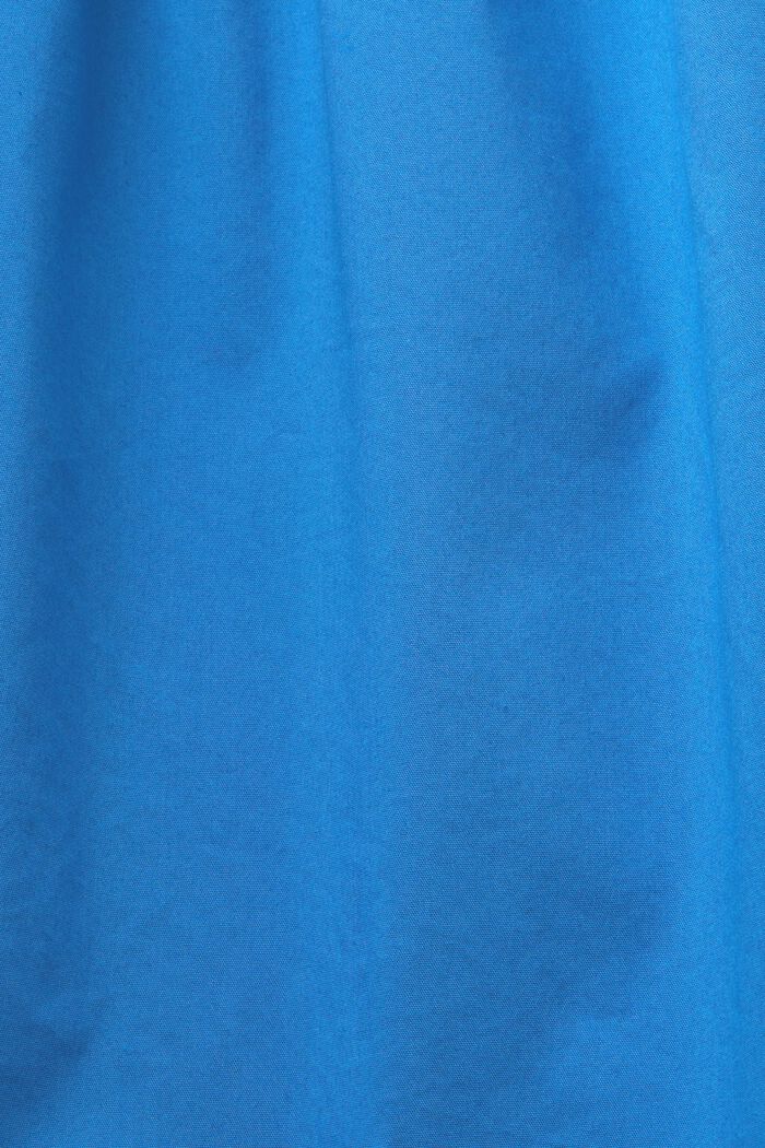 Off shoulder-poplinbluse, BRIGHT BLUE, detail image number 6