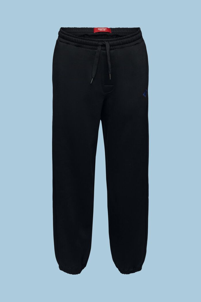 Broderede sweatpants, BLACK, detail image number 7
