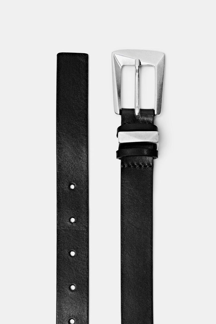 Læderbælte med flere stropper, BLACK, detail image number 1