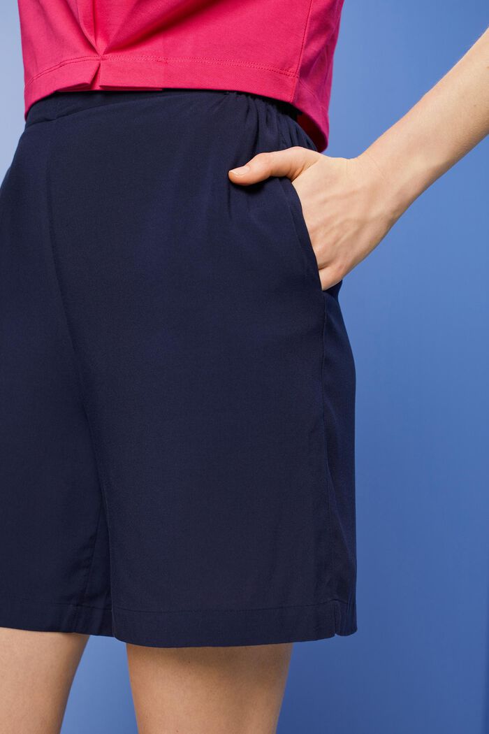 Pull on-shorts, NAVY, detail image number 2
