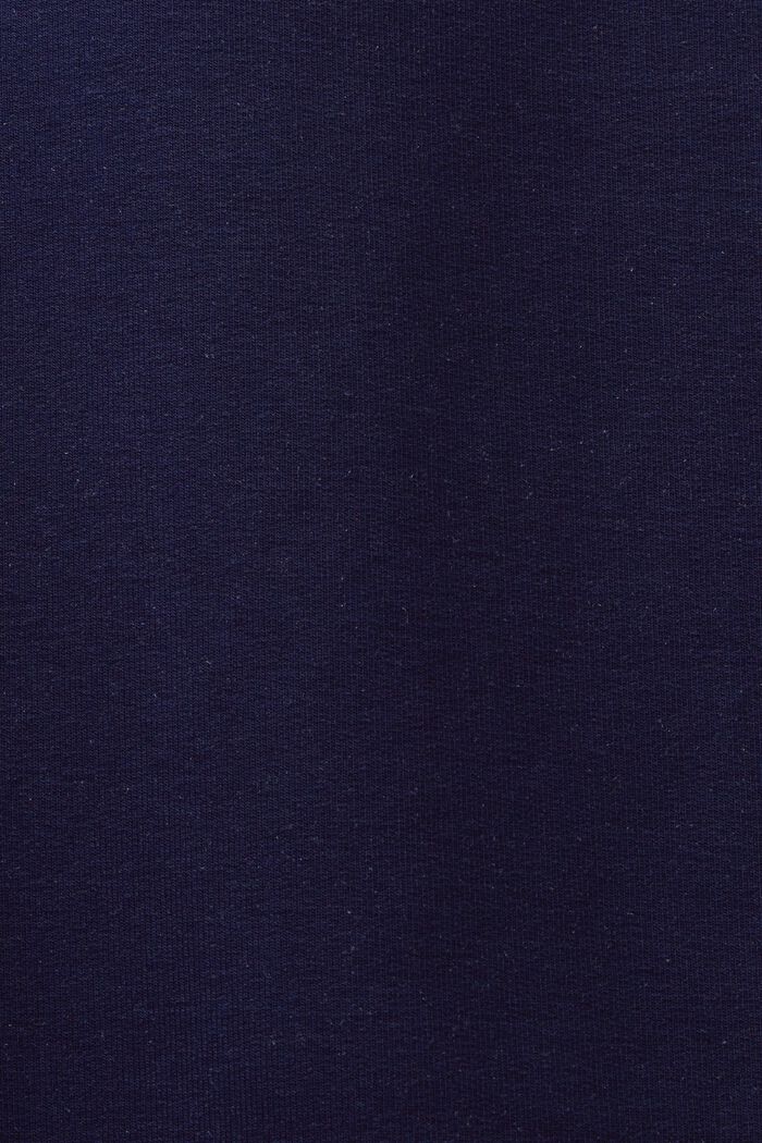 Lige bukser i økologisk bomuldsmiks, BLUE RINSE, detail image number 5