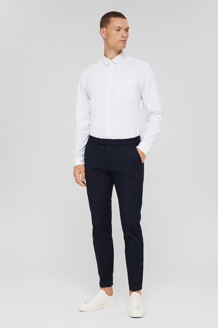 Jerseyskjorte med COOLMAX®, WHITE, detail image number 4