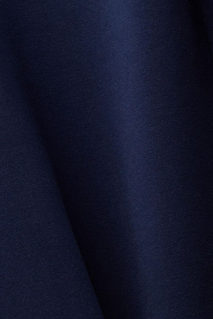 Strikkede bukser i økologisk bomuld, BLUE RINSE, detail image number 5