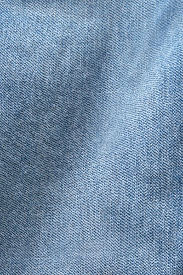 Lige jeans med mellemhøj talje, BLUE LIGHT WASHED, detail image number 5