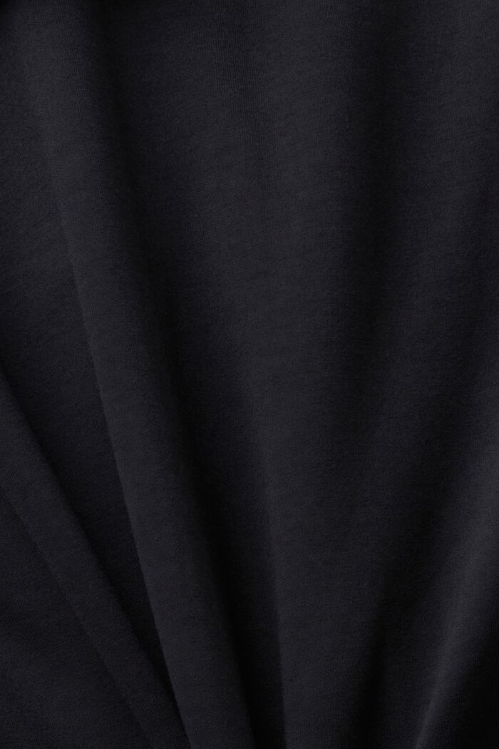 Hættetrøje med lynlås, BLACK, detail image number 4