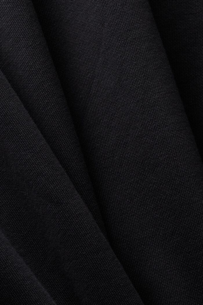Sweatshirtkjole med hætte, BLACK, detail image number 5