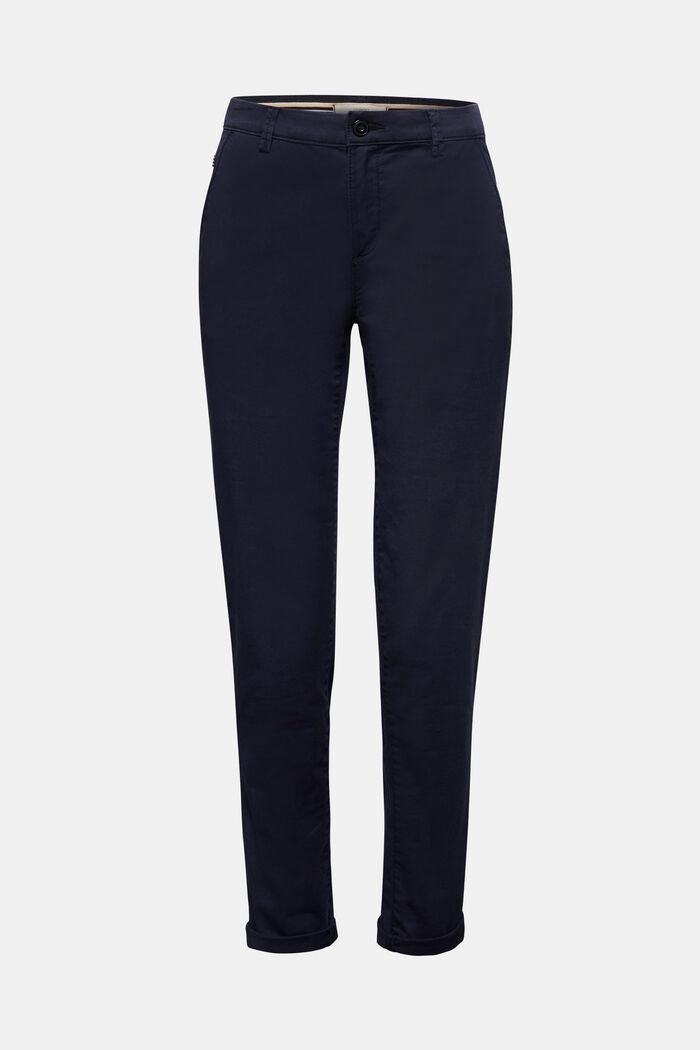 Stretch-chinos med lycra xtra life™, NAVY, detail image number 0