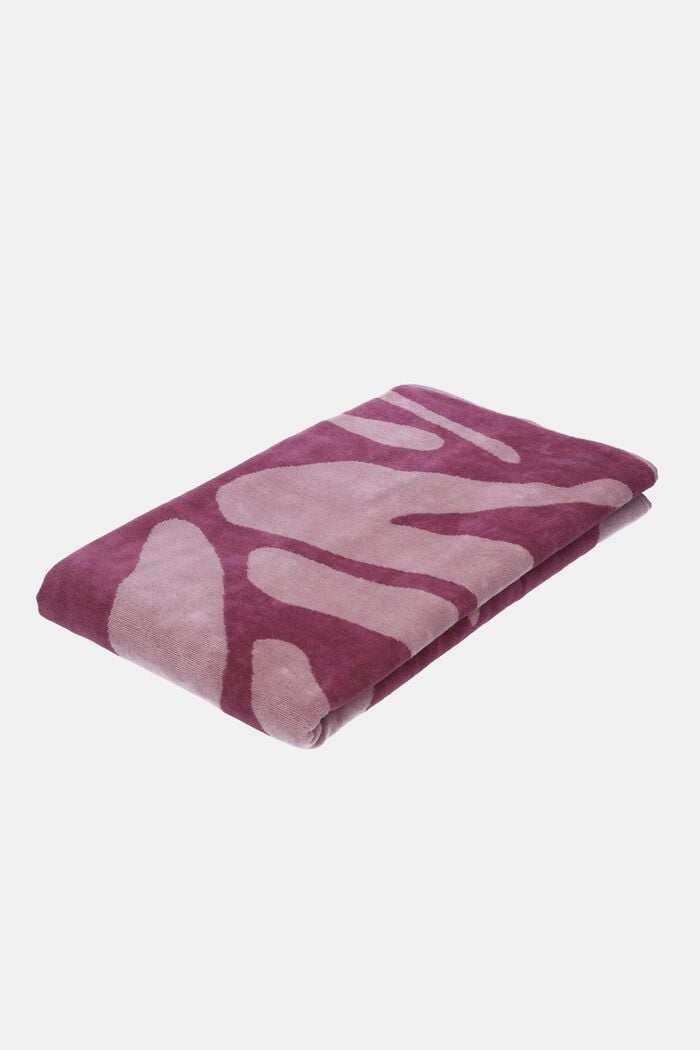 Strandhåndklæde med dyreprint, BLACKBERRY, detail image number 1