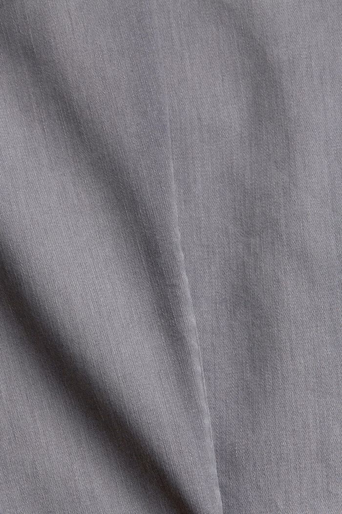 Superstretch-jeans, økologisk bomuld, GREY MEDIUM WASHED, detail image number 4