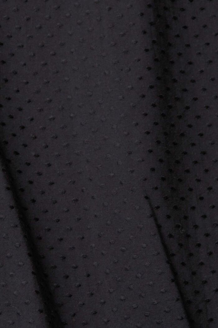 Bluse med polkaprikker, BLACK, detail image number 1