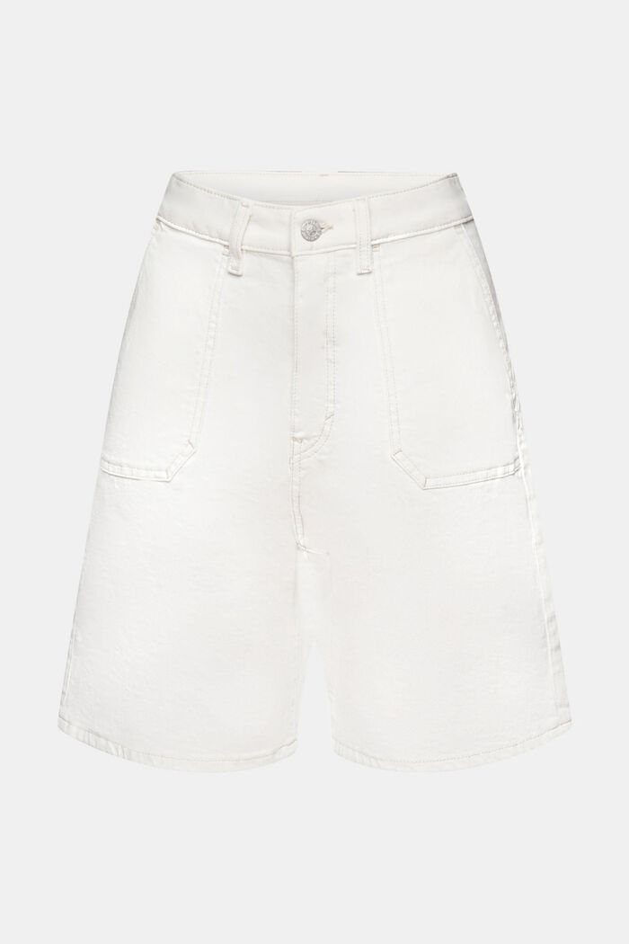 Shorts med høj talje, OFF WHITE, detail image number 7