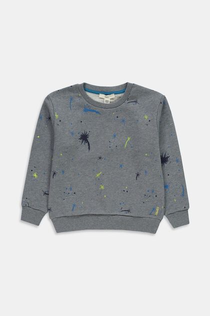 Sweatshirt med allover-print