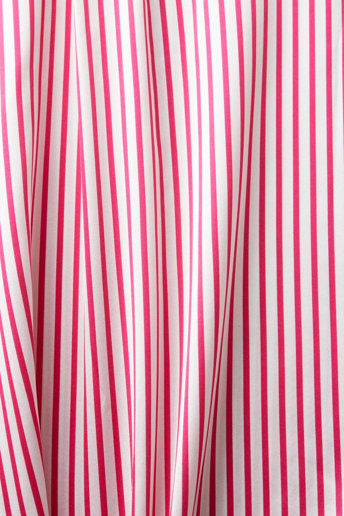 Stribet silkeskjorte, PINK FUCHSIA, detail image number 5