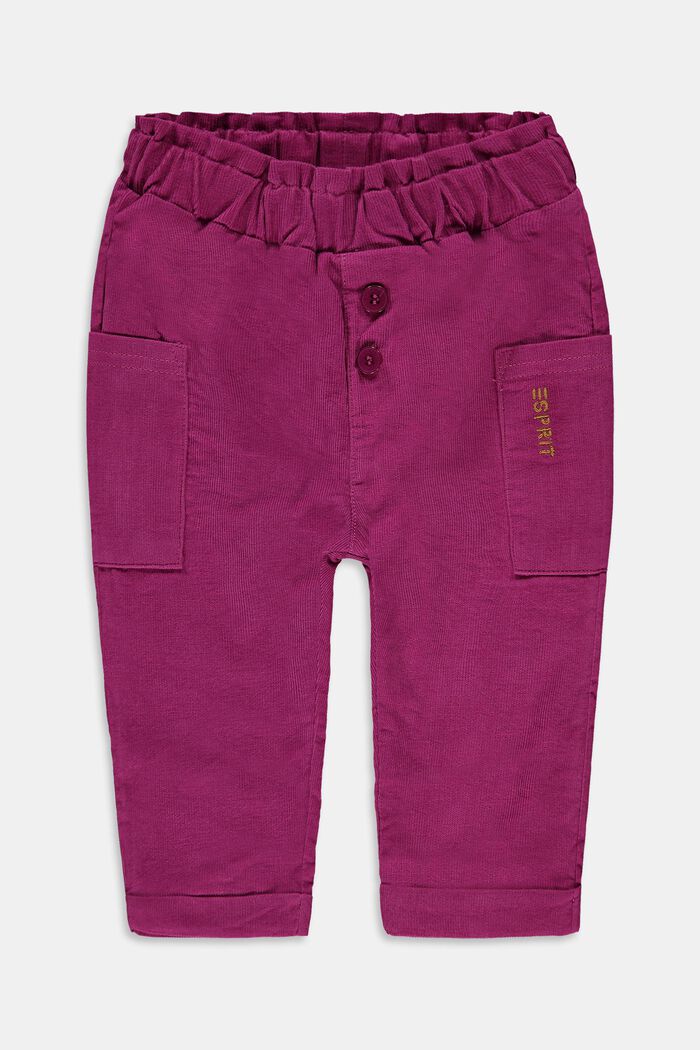 Pants woven, BERRY PURPLE, detail image number 1