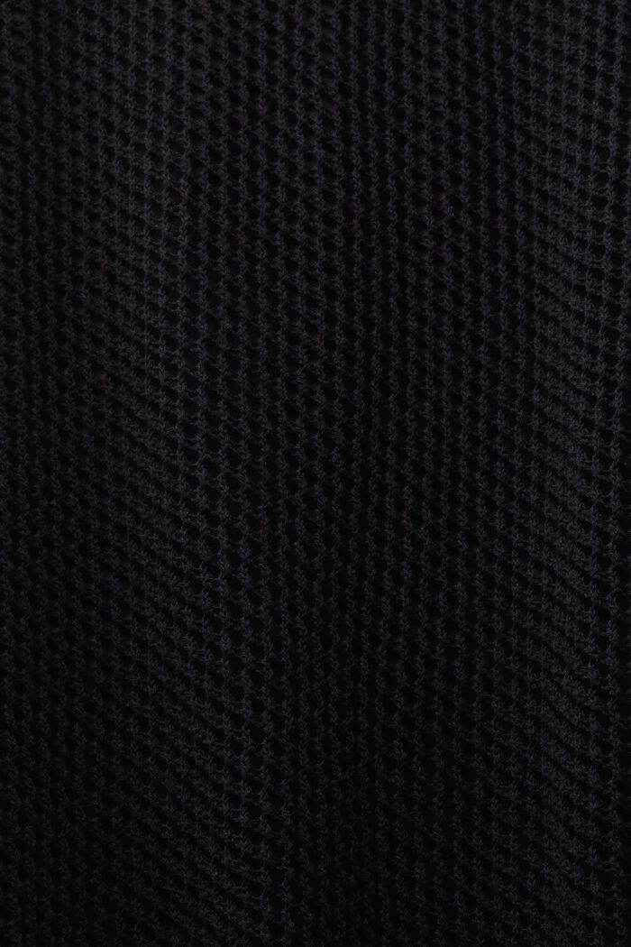 Midi-pencilnederdel i mesh, BLACK, detail image number 4