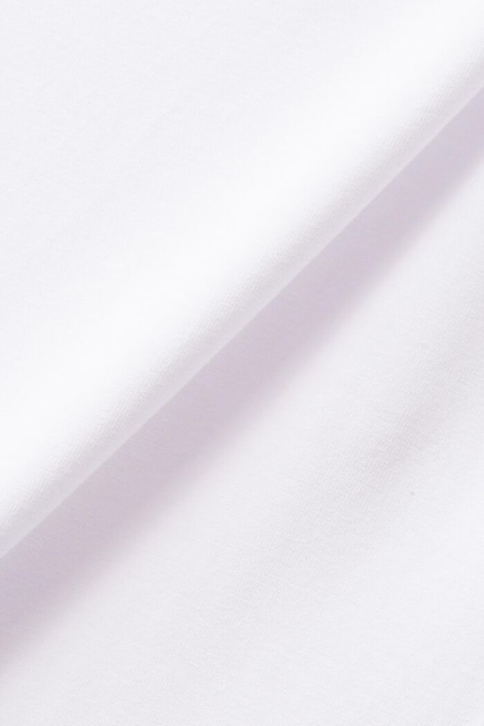 Camisole i jersey, WHITE, detail image number 5